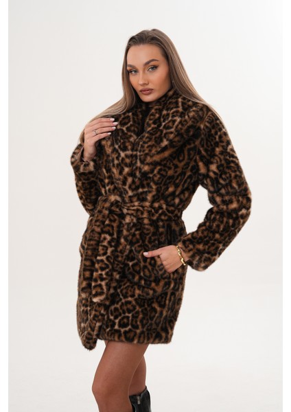 Midi Boy Vizon Leopar Kaban fırsatları