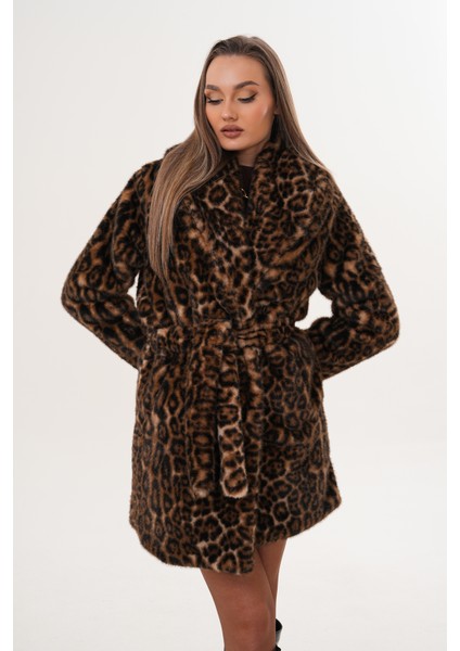 Midi Boy Vizon Leopar Kaban indirimleri