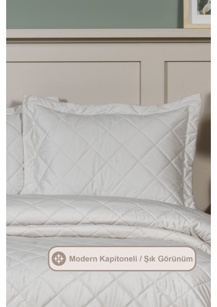 Alice Yatak Örtüsü Çift Kişilik Kadife (240X260 Cm) Krem modelleri