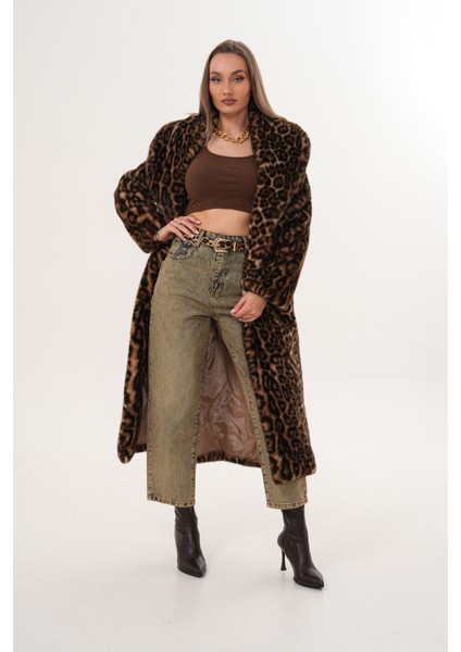 Tam Boy Vizon Leopar Kaban fırsatları