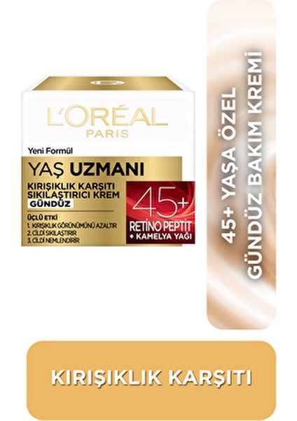 Yaş Uzmanı 40+ Krem Sıkılaştırıcı Etkili Tüm Cilt Tipleri İçin 50 ml Opuntia Çiçeği Özü indirimleri