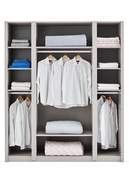 Cante 4 Kapaklı Gardırop - Meşe fiyatları