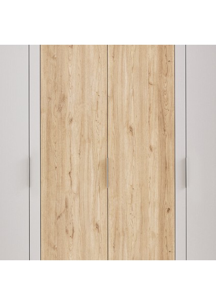 Cante 4 Kapaklı Gardırop - Meşe fırsatları