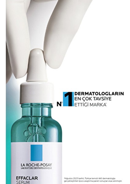 Effaclar Serum Ultra 30 ml Niacinamide İçeren Leke ve Siyah Nokta Karşıtı Serum