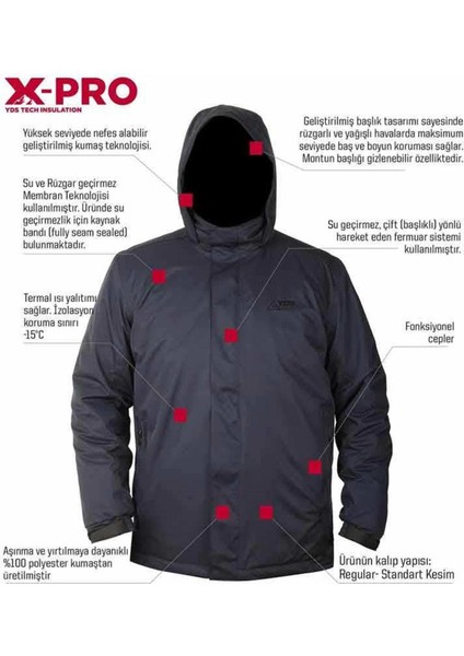 XPRO LOGAN OUTDOOR MONT ERKEK -LACİVERT