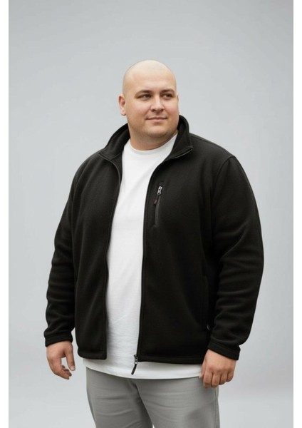 Tüylenme Yapmaz Anti Pilling Erkek Büyük Beden Polar Mont