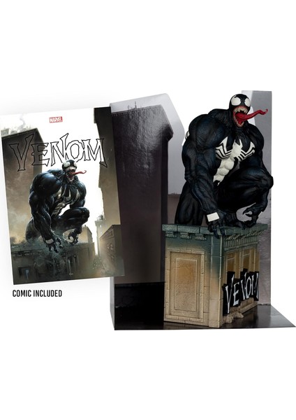 Toys - Marvel Venom 1-6th Scale Collectible With Scene & Comic fırsatları