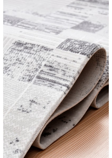 Kervalüx Gri Salon ve Oturma Odası Halısı – Robot Süpürge Uyumlu, Kolay Temizlik, Özel Ölçü Üretim indirimleri