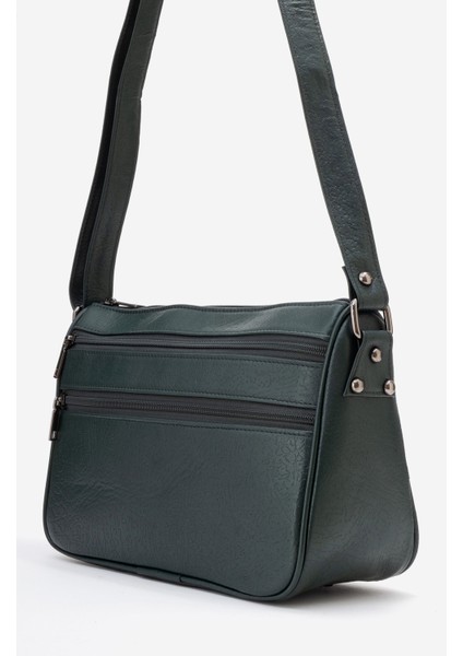 2108 Gerçek Deri Kadın Çapraz Çanta Yeşil modelleri