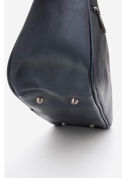 2108 Gerçek Deri Kadın Çapraz Çanta Lacivert indirimleri