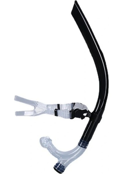 Yetişkin Yüzme Antrenman Şnorkeli Siyah