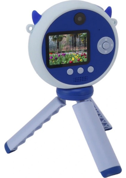Hd Kamera Karikatür Tripodlu Çocuk Dijital Kamera Fotoğraf Makinası 1080P Video Kaydedici 2.0 I fiyatları