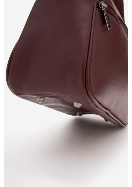 2108 Gerçek Deri Kadın Çapraz Çanta Bordo indirimleri