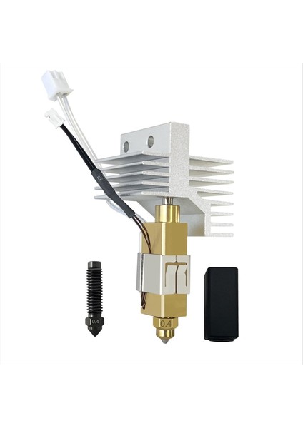 Centauri Karbon Seramik Hotend Için Seramik Hotend 0.4mm Sertleştirilmiş Çelik Pirinç Nozul ve Sertleştirilmiş Nozullar (Yurt Dışından)