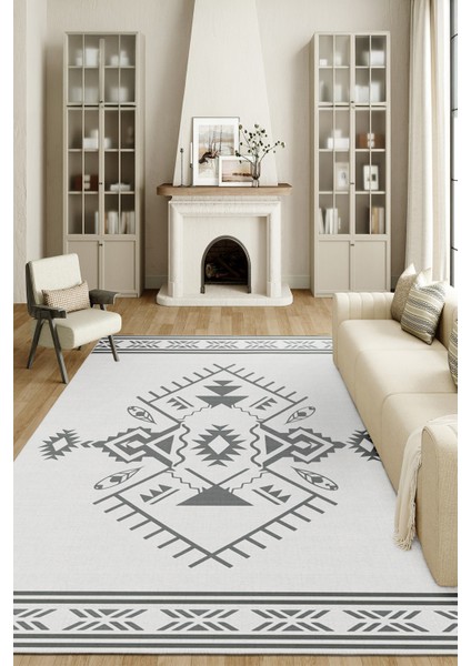 Modern Dekoratif Yıkanabilir Kaymaz Taban Halı – İnce, Yumuşak Salon Halısı, Mutfak Halısı ve Yolluk