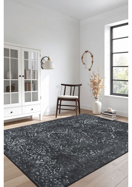 Modern Dekoratif Yıkanabilir Kaymaz Taban Halı – İnce, Yumuşak Salon Halısı, Mutfak Halısı ve Yolluk