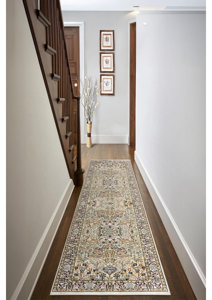 Modern Dekoratif Yıkanabilir Kaymaz Taban Halı – İnce, Yumuşak Salon Halısı, Mutfak Halısı ve Yolluk