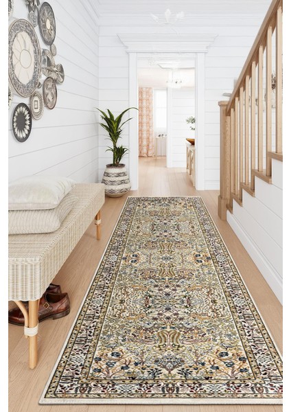 Modern Dekoratif Yıkanabilir Kaymaz Taban Halı – İnce, Yumuşak Salon Halısı, Mutfak Halısı ve Yolluk