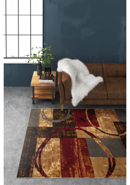 Modern Dekoratif Yıkanabilir Kaymaz Taban Halı – İnce, Yumuşak Salon Halısı, Mutfak Halısı ve Yolluk