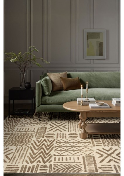 Modern Dekoratif Yıkanabilir Kaymaz Taban Halı – İnce, Yumuşak Salon Halısı, Mutfak Halısı ve Yolluk