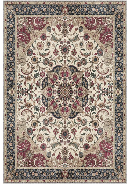 Modern Dekoratif Yıkanabilir Kaymaz Taban Halı – İnce, Yumuşak Salon Halısı, Mutfak Halısı ve Yolluk