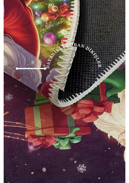 Modern Dekoratif Yıkanabilir Kaymaz Taban Halı – İnce, Yumuşak Salon Halısı, Mutfak Halısı ve Yolluk