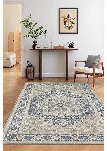 Modern Dekoratif Yıkanabilir Kaymaz Taban Halı – İnce, Yumuşak Salon Halısı, Mutfak Halısı ve Yolluk