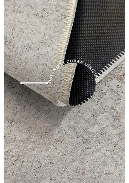 Modern Dekoratif Yıkanabilir Kaymaz Taban Halı – İnce, Yumuşak Salon Halısı, Mutfak Halısı ve Yolluk