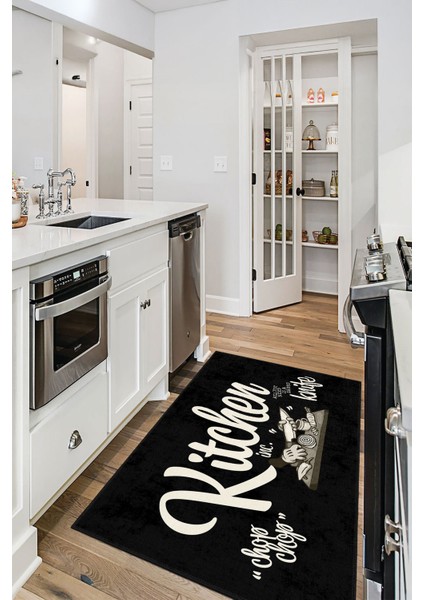 Modern Dekoratif Yıkanabilir Kaymaz Taban Halı – İnce, Yumuşak Salon Halısı, Mutfak Halısı ve Yolluk