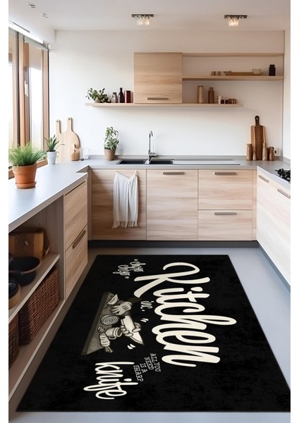 Modern Dekoratif Yıkanabilir Kaymaz Taban Halı – İnce, Yumuşak Salon Halısı, Mutfak Halısı ve Yolluk