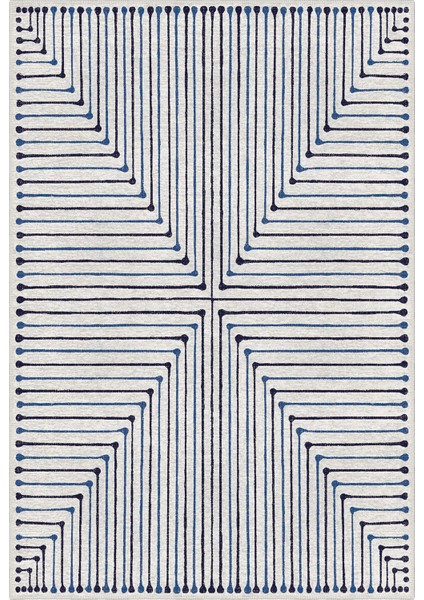 Modern Dekoratif Yıkanabilir Kaymaz Taban Halı – İnce, Yumuşak Salon Halısı, Mutfak Halısı ve Yolluk