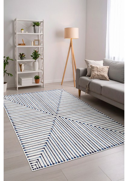 Modern Dekoratif Yıkanabilir Kaymaz Taban Halı – İnce, Yumuşak Salon Halısı, Mutfak Halısı ve Yolluk