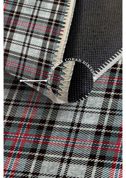 Modern Dekoratif Yıkanabilir Kaymaz Taban Halı – İnce, Yumuşak Salon Halısı, Mutfak Halısı ve Yolluk