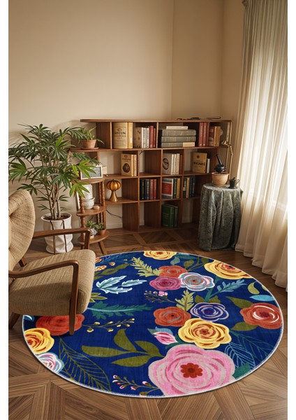 Modern Dekoratif Yıkanabilir Kaymaz Taban Halı – İnce, Yumuşak Salon Halısı, Mutfak Halısı ve Yolluk