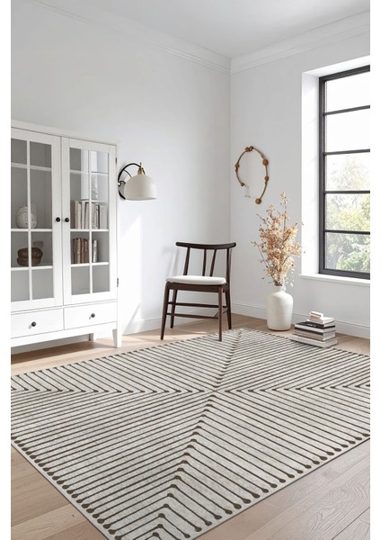 Modern Dekoratif Yıkanabilir Kaymaz Taban Halı – İnce, Yumuşak Salon Halısı, Mutfak Halısı ve Yolluk