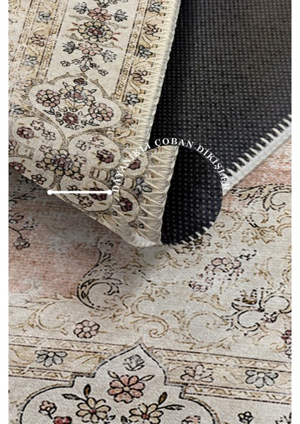 Modern Dekoratif Yıkanabilir Kaymaz Taban Halı – İnce, Yumuşak Salon Halısı, Mutfak Halısı ve Yolluk