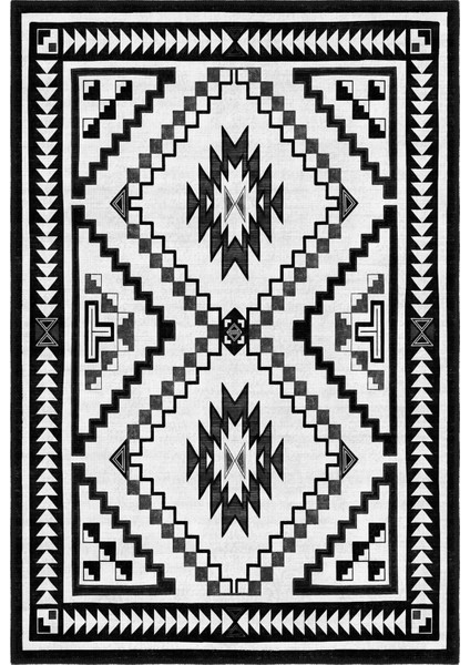 Modern Dekoratif Yıkanabilir Kaymaz Taban Halı – İnce, Yumuşak Salon Halısı, Mutfak Halısı ve Yolluk