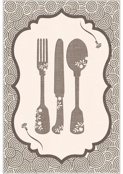 Modern Dekoratif Yıkanabilir Kaymaz Taban Halı – İnce, Yumuşak Salon Halısı, Mutfak Halısı ve Yolluk