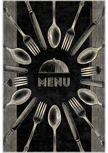 Modern Dekoratif Yıkanabilir Kaymaz Taban Halı – İnce, Yumuşak Salon Halısı, Mutfak Halısı ve Yolluk