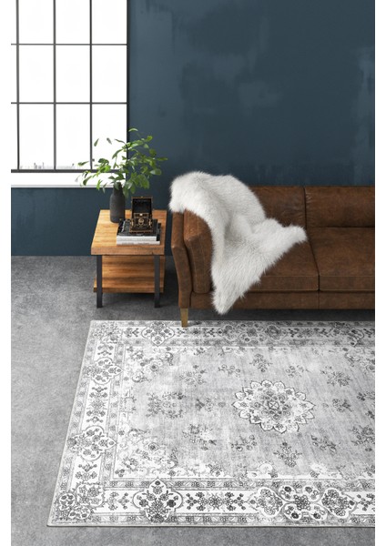 Modern Dekoratif Yıkanabilir Kaymaz Taban Halı – İnce, Yumuşak Salon Halısı, Mutfak Halısı ve Yolluk