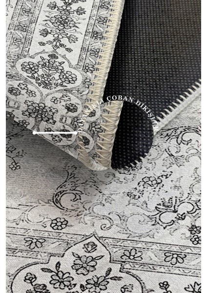 Modern Dekoratif Yıkanabilir Kaymaz Taban Halı – İnce, Yumuşak Salon Halısı, Mutfak Halısı ve Yolluk