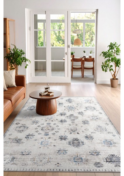 Modern Dekoratif Yıkanabilir Kaymaz Taban Halı – İnce, Yumuşak Salon Halısı, Mutfak Halısı ve Yolluk