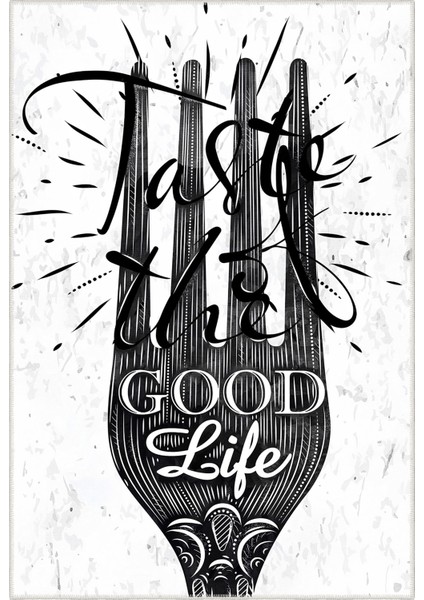 Modern Dekoratif Yıkanabilir Kaymaz Taban Halı – İnce, Yumuşak Salon Halısı, Mutfak Halısı ve Yolluk