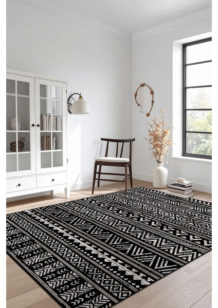 Modern Dekoratif Yıkanabilir Kaymaz Taban Halı – İnce, Yumuşak Salon Halısı, Mutfak Halısı ve Yolluk