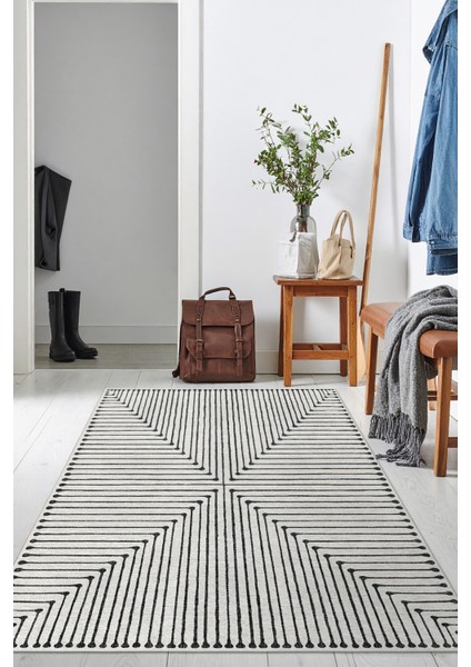 Modern Dekoratif Yıkanabilir Kaymaz Taban Halı – İnce, Yumuşak Salon Halısı, Mutfak Halısı ve Yolluk