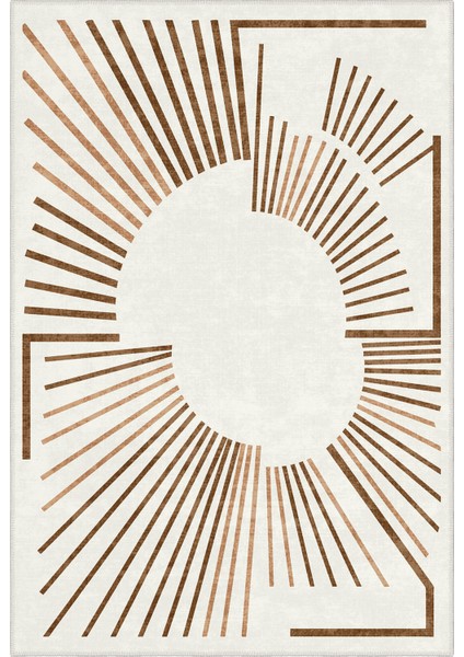 Modern Dekoratif Yıkanabilir Kaymaz Taban Halı – İnce, Yumuşak Salon Halısı, Mutfak Halısı ve Yolluk