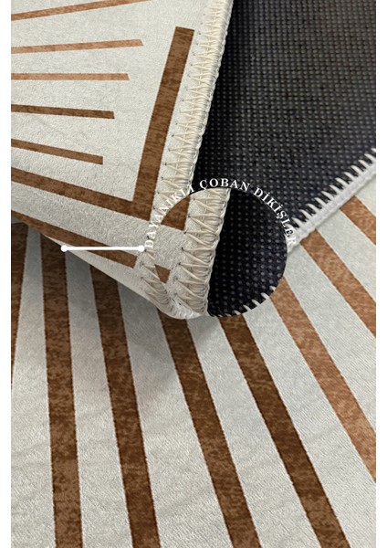 Modern Dekoratif Yıkanabilir Kaymaz Taban Halı – İnce, Yumuşak Salon Halısı, Mutfak Halısı ve Yolluk