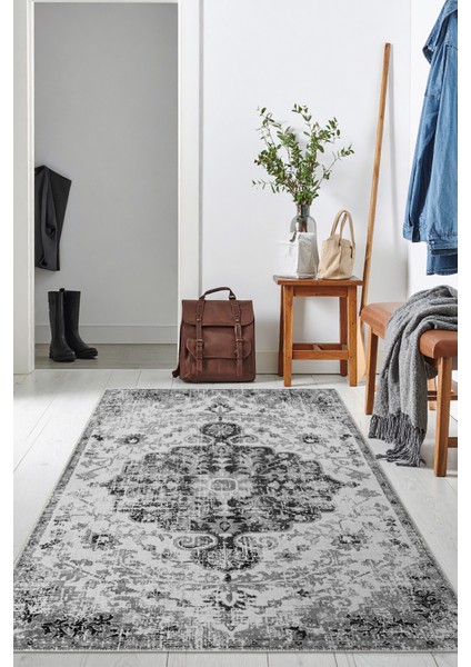 Modern Dekoratif Yıkanabilir Kaymaz Taban Halı – İnce, Yumuşak Salon Halısı, Mutfak Halısı ve Yolluk