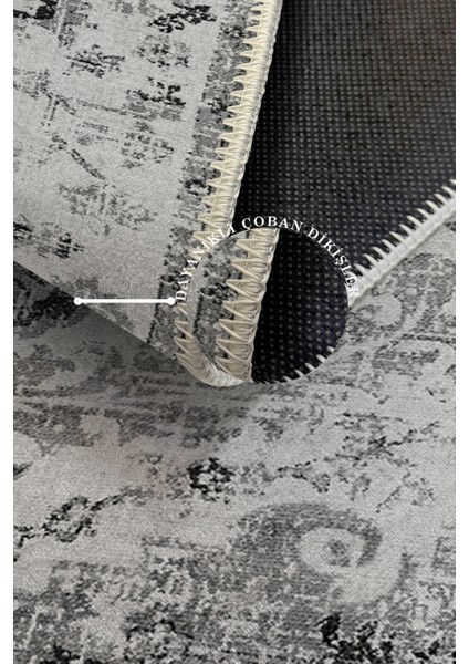 Modern Dekoratif Yıkanabilir Kaymaz Taban Halı – İnce, Yumuşak Salon Halısı, Mutfak Halısı ve Yolluk