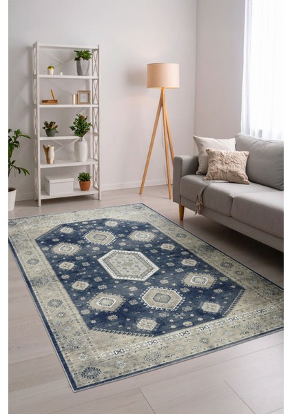 Modern Dekoratif Yıkanabilir Kaymaz Taban Halı – İnce, Yumuşak Salon Halısı, Mutfak Halısı ve Yolluk